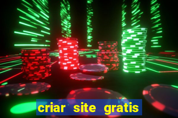 criar site gratis de jogos